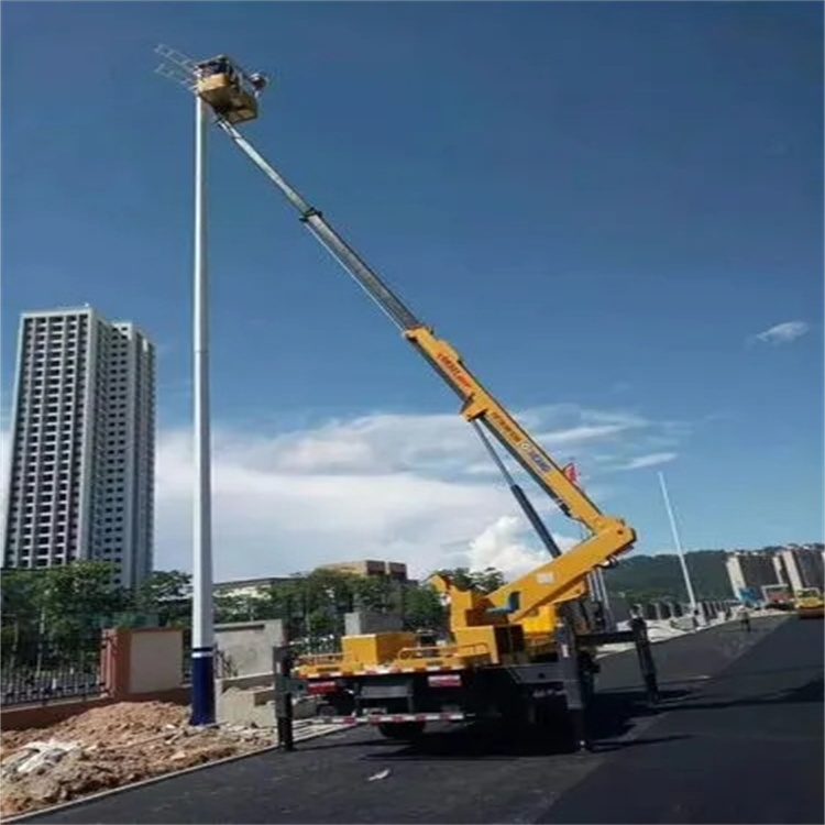 建宁县维修路灯的曲臂升降车出租